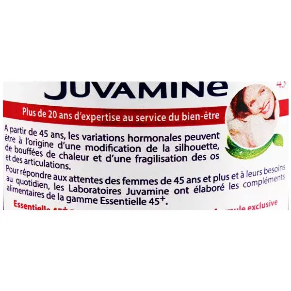 Juvamine Essentielle 45+ Rondeurs Abdominales 500ml