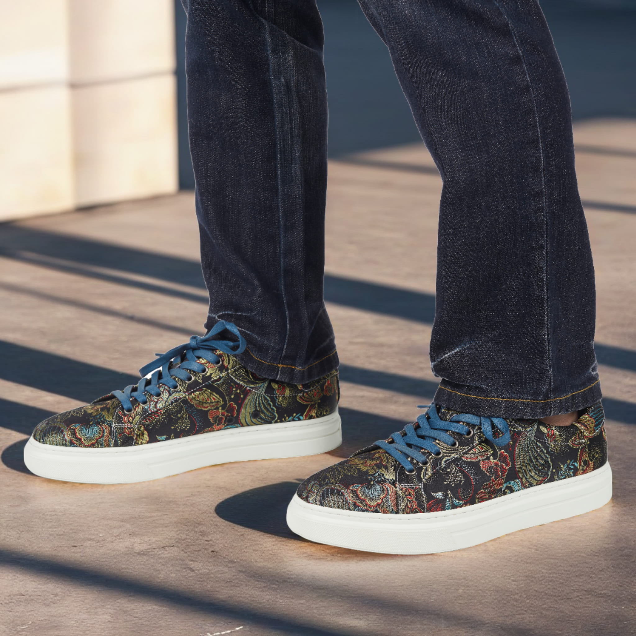 Shiny Shadow Sneakers