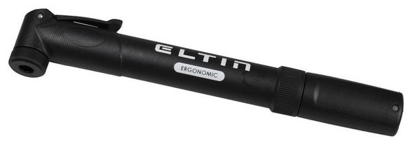 Gonfleur Mini Ergonomique Valve Réversible Noir