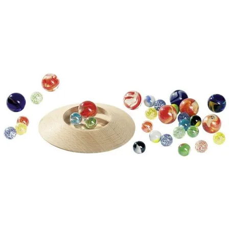 goki Murmeltellerspiel mit 31 Murmeln