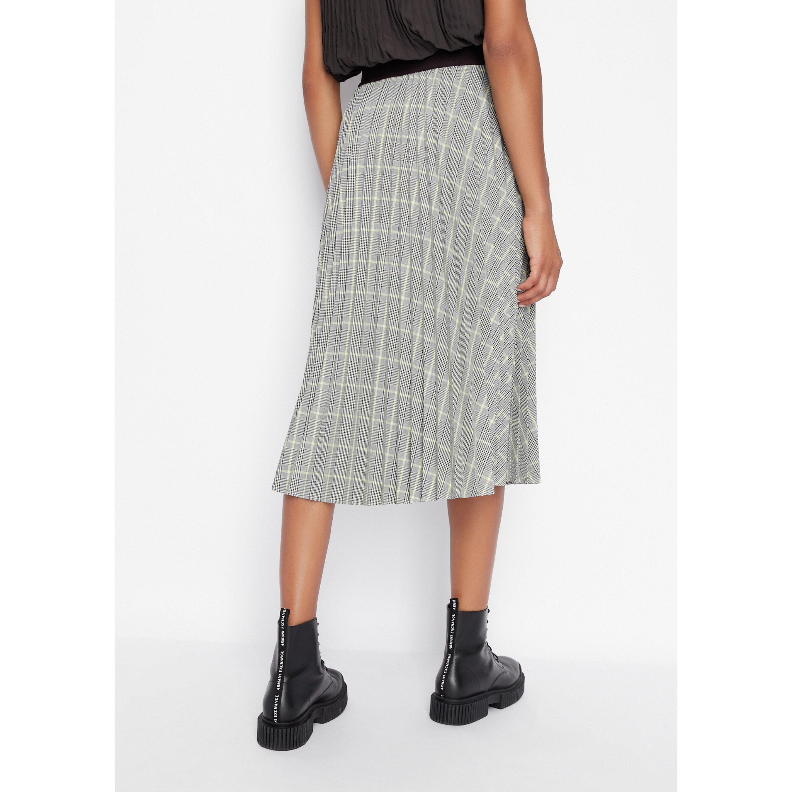 Armani Exchange AX Pleated Skirt Ld99
