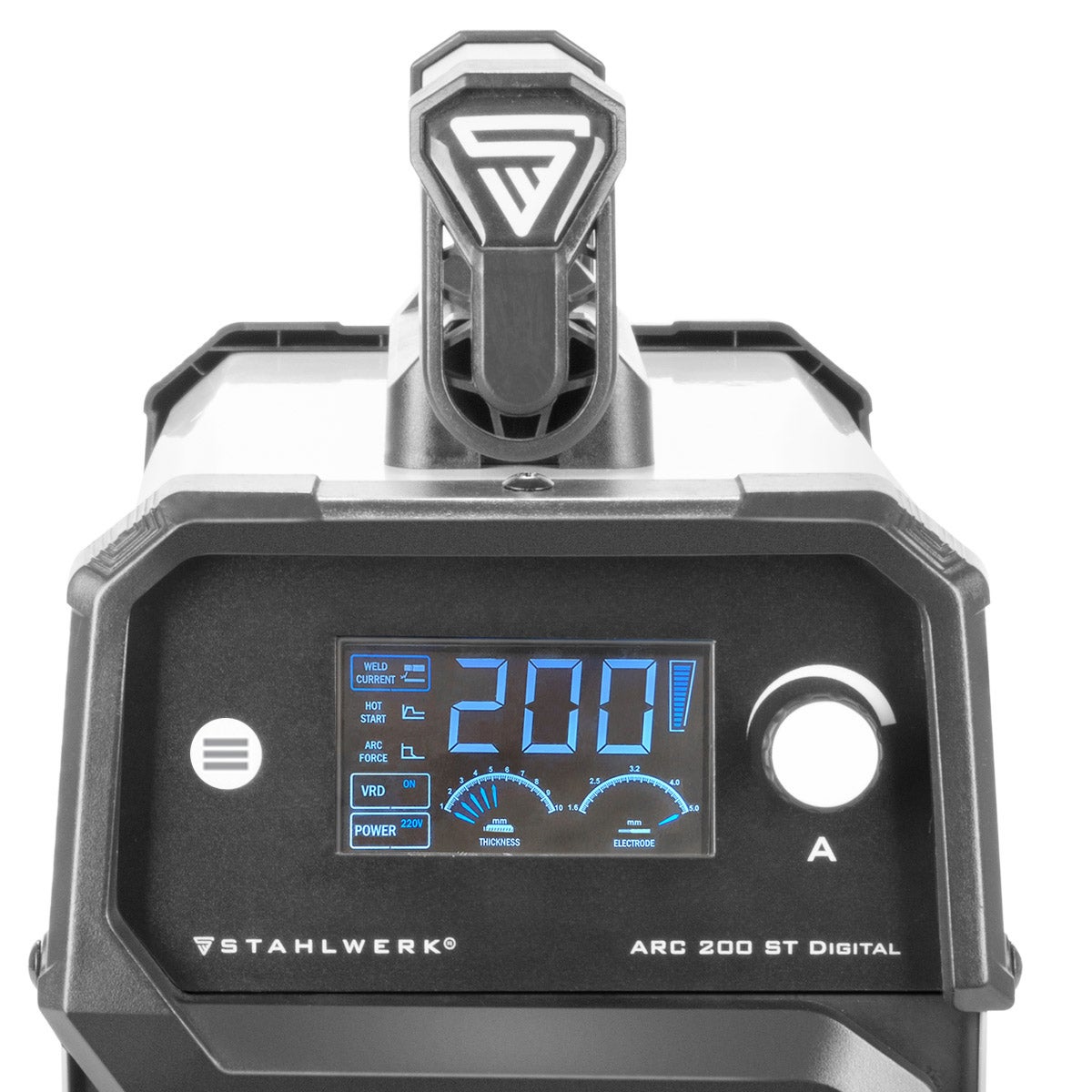 STAHLWERK Lasapparaat ARC 200 ST Digitale MMA-elektrode Handlasomvormer 200 A