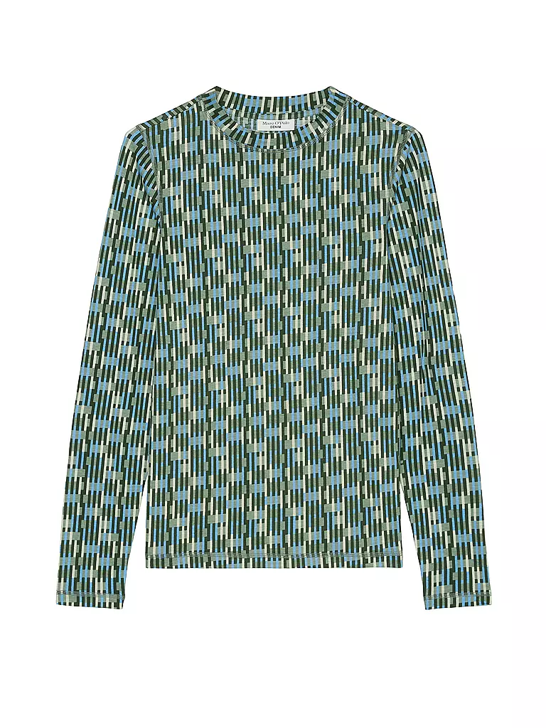 MARC O' POLO DENIM Langarmshirt blau