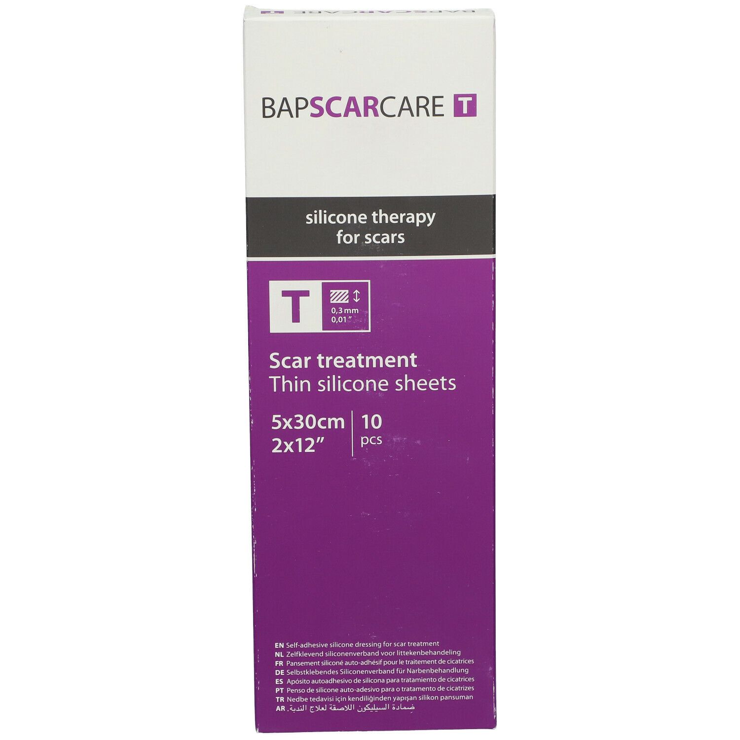 BAPSCARCARE T Durchsichtig 5 x 30 cm