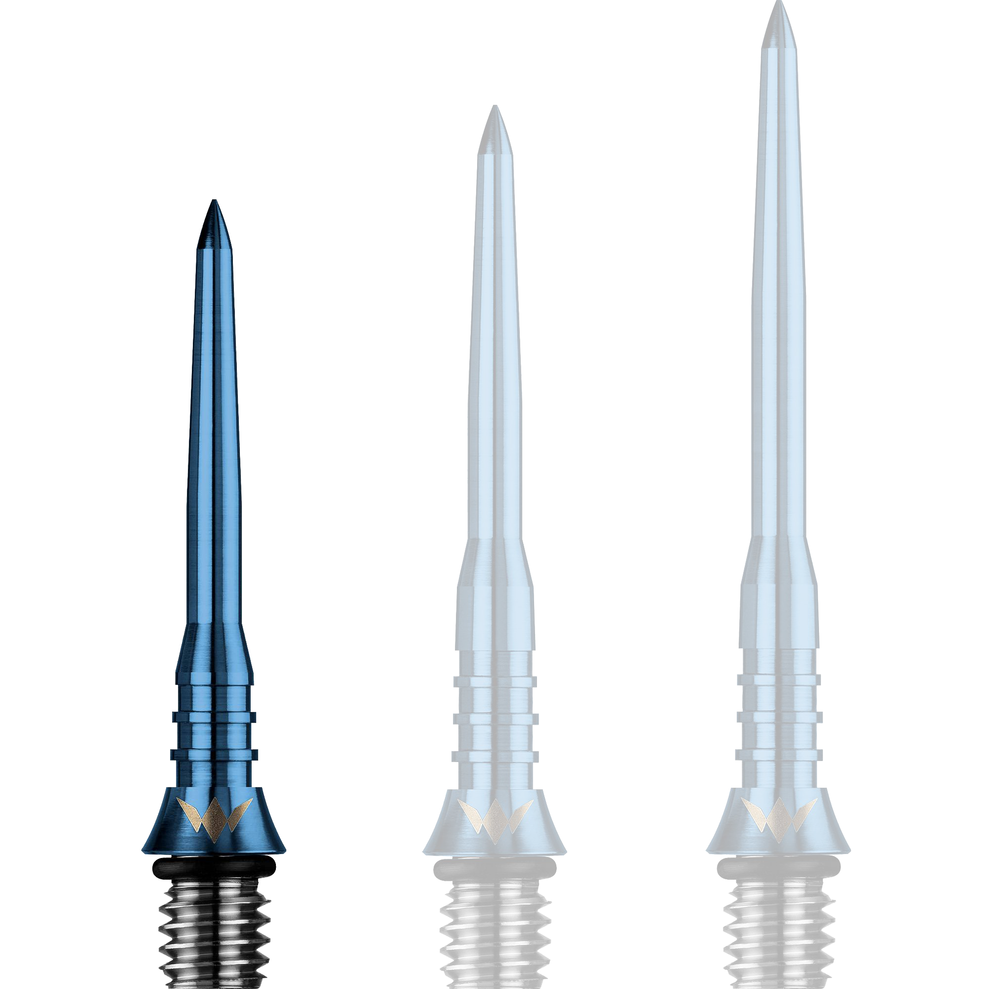 Mission - Titan Pro Conversion Points Grooved - Blau