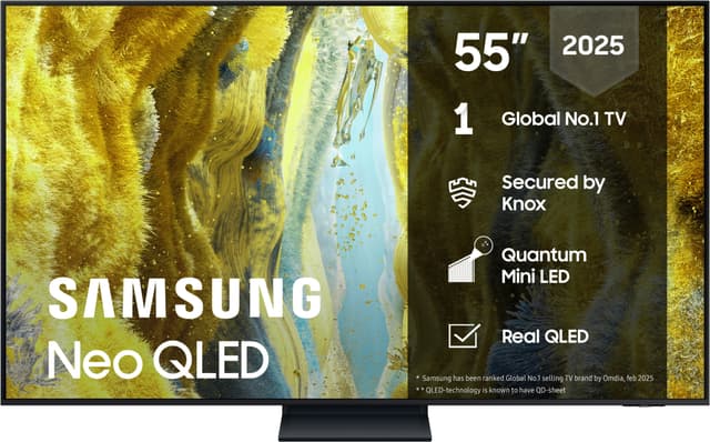Samsung 55” QN77F Neo QLED 4K Edge MiniLED Smart TV (2025)