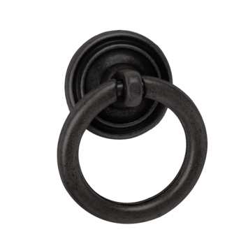 Meubelgreep ring Isa 32MM metaal zwart