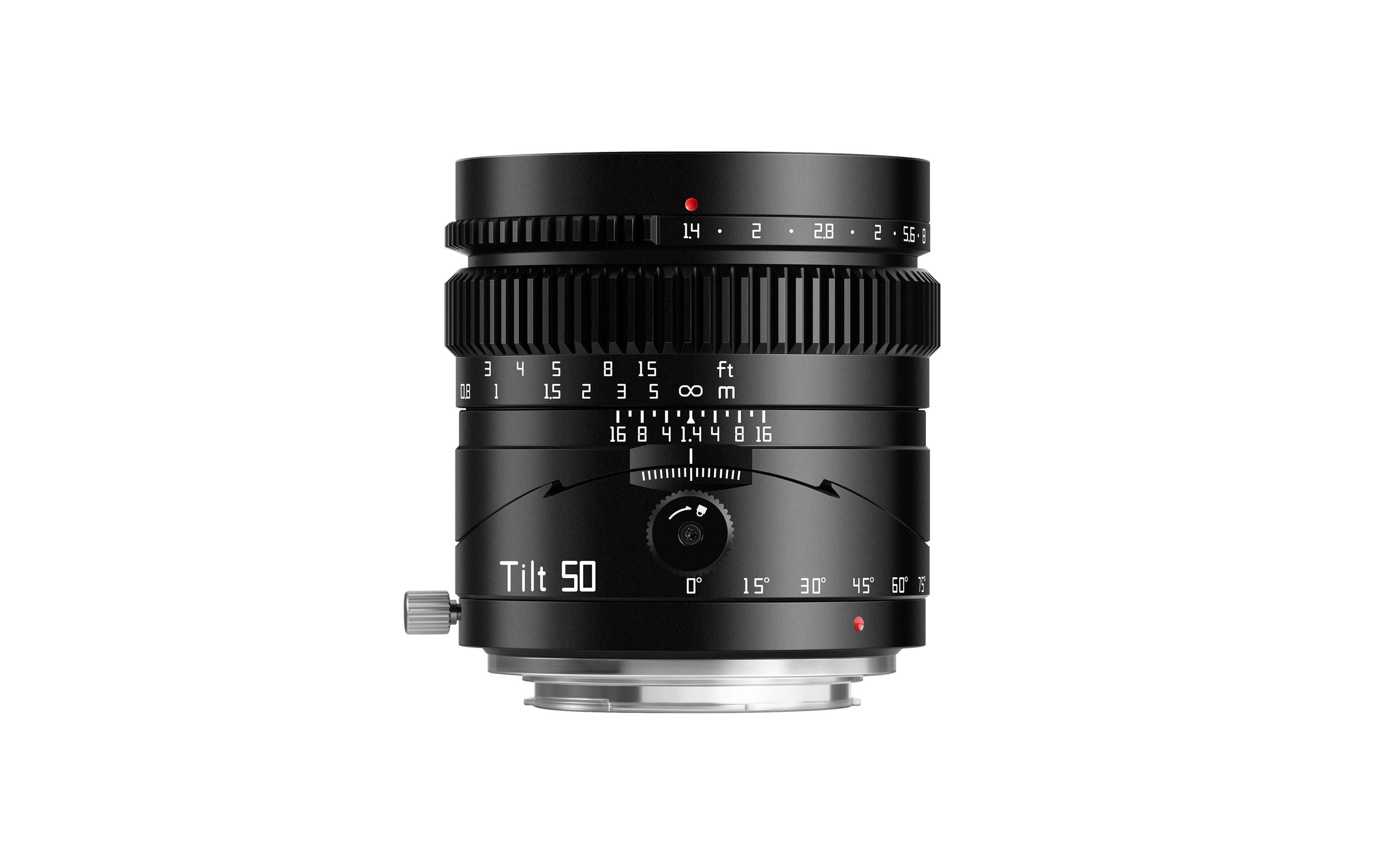 Festbrennweite Tilt 50mm F/1.4 – Fujifilm X-Mount<br>Festbrennweitenobjektiv mit erweiterter Fokussteuerung