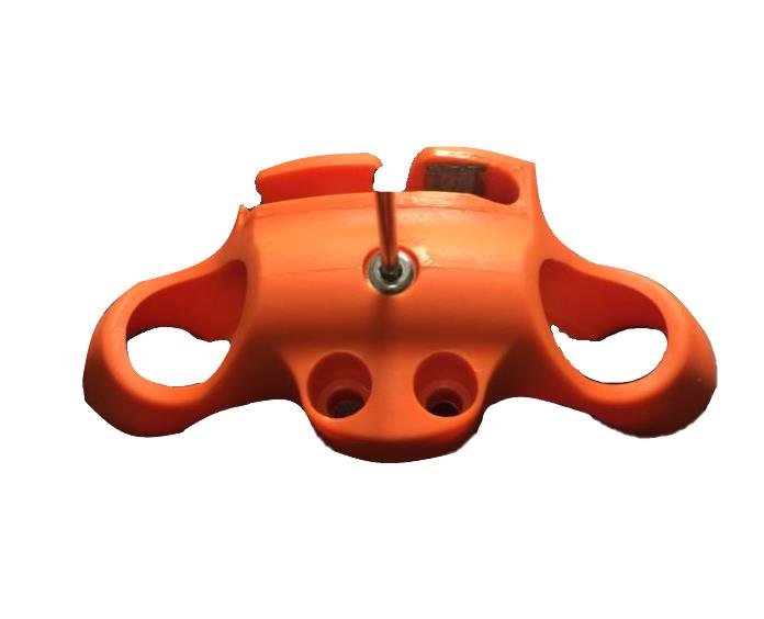 Neilpryde Poulie de Wish - Boom Cleat pour X3 / X6 Orange