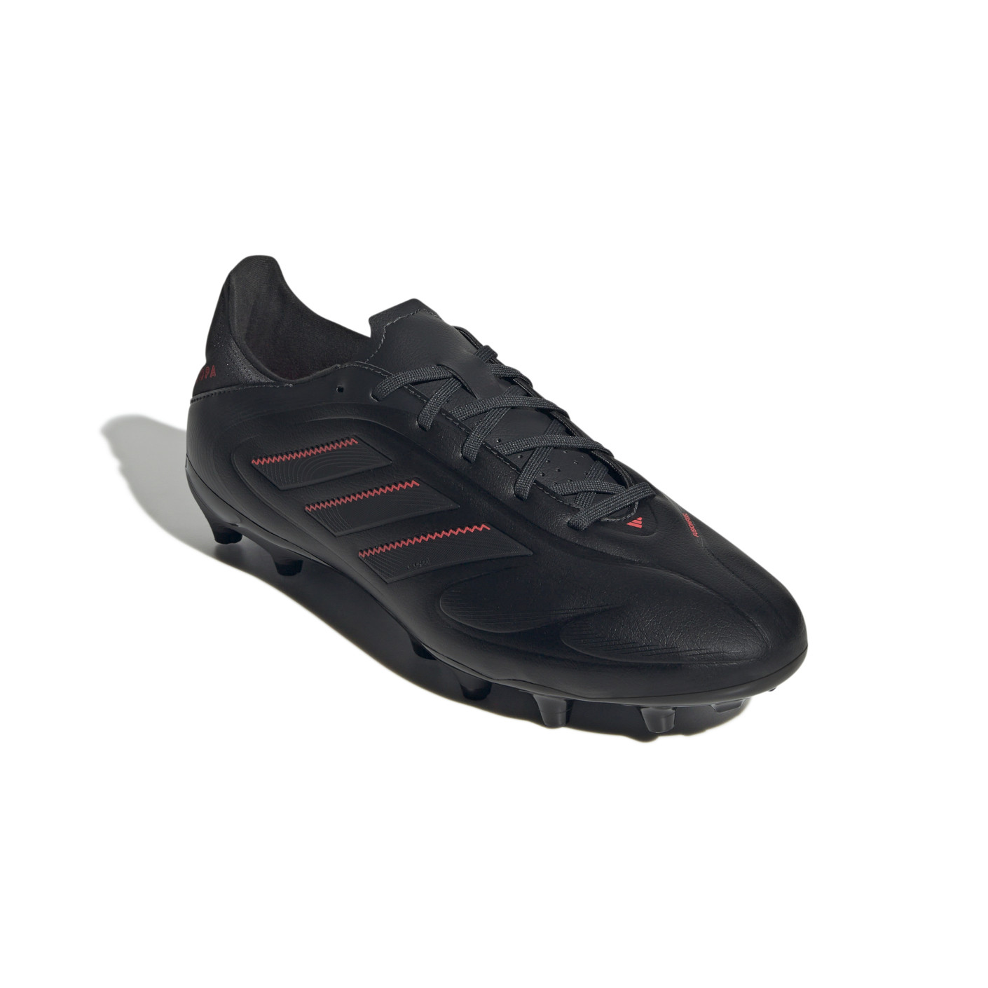 Adidas Copa Pure III League Gras / Kunstgras Voetbalschoenen (MG) Zwart Donkergrijs Rood
