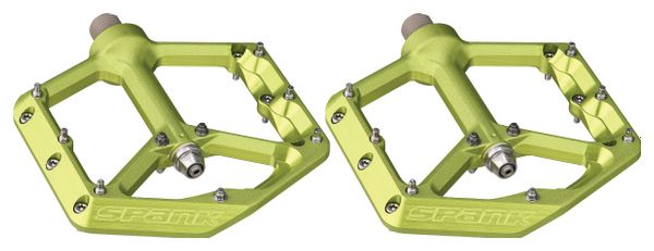 Paire de Pédales Plates Spank Oozy Reboot Vert