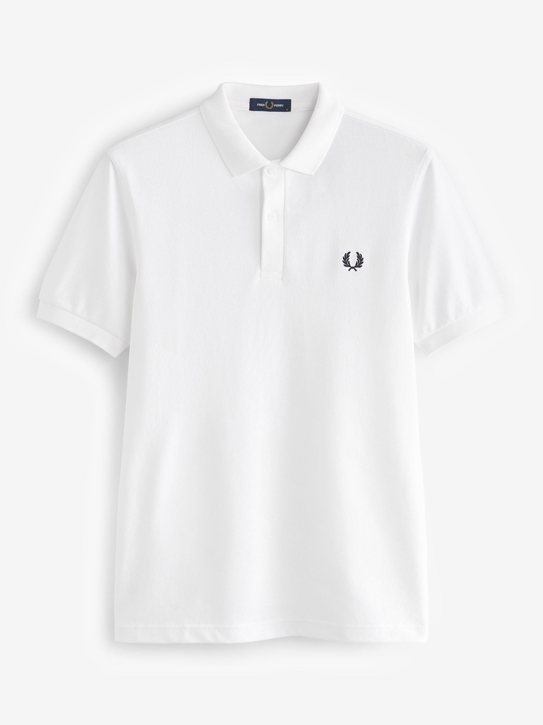 Wit - Fred Perry-poloshirt