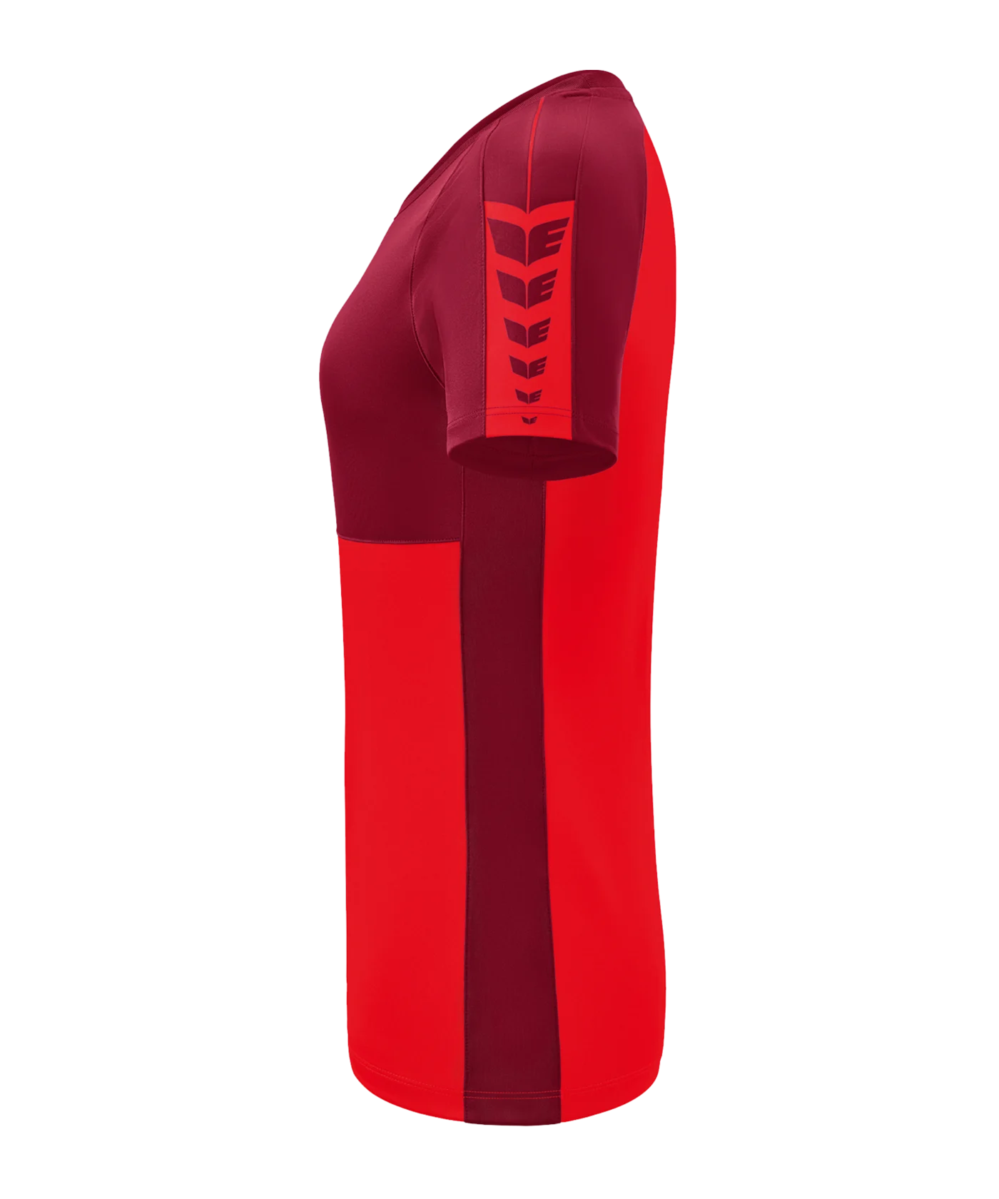 Erima Six Wings T-Shirt Damen Rot Dunkelrot