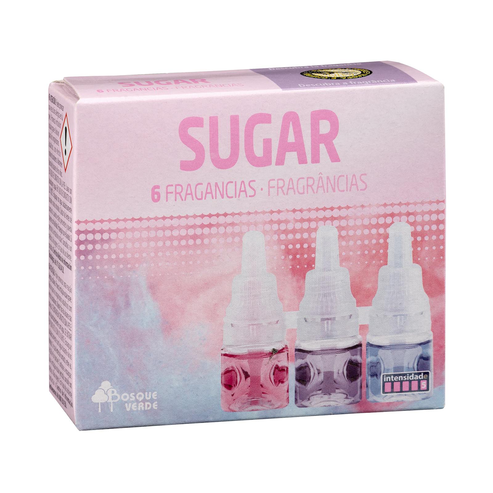 Recharge désodorisant électrique Sugar 6 parfums Vert Forêt