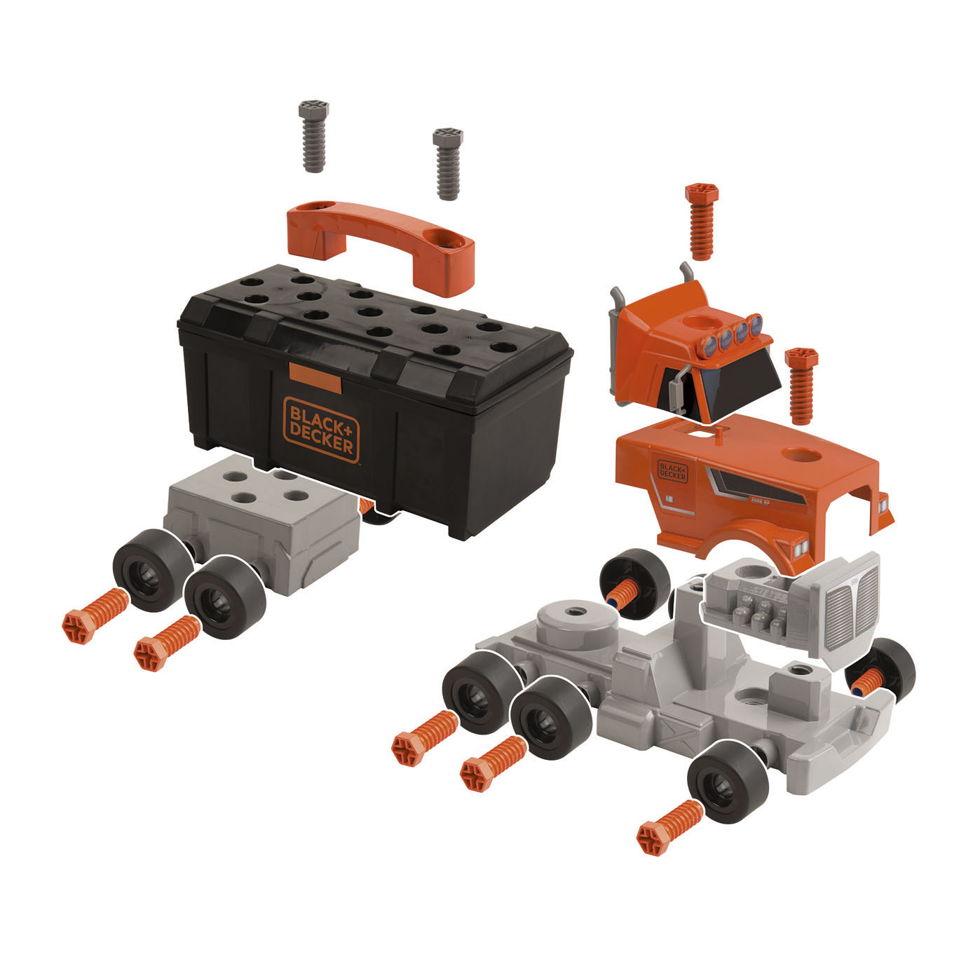 Smoby Black & Decker Gereedschapskist Vrachtwagen