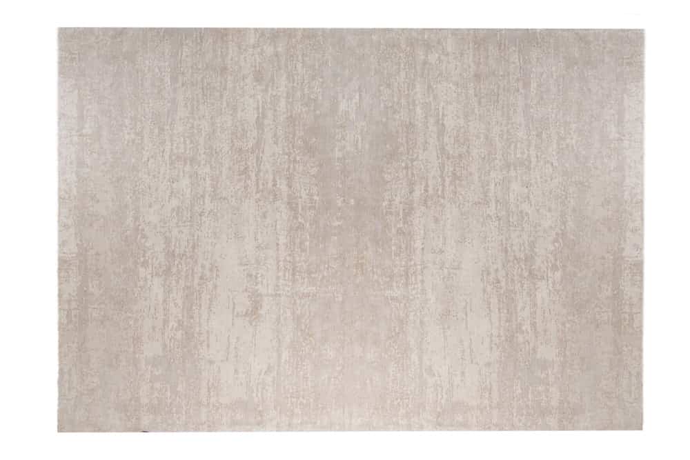 Design Teppich MODERN ART XXL 350x240cm beige Used Look Baumwolle Vintage Flachgewebe