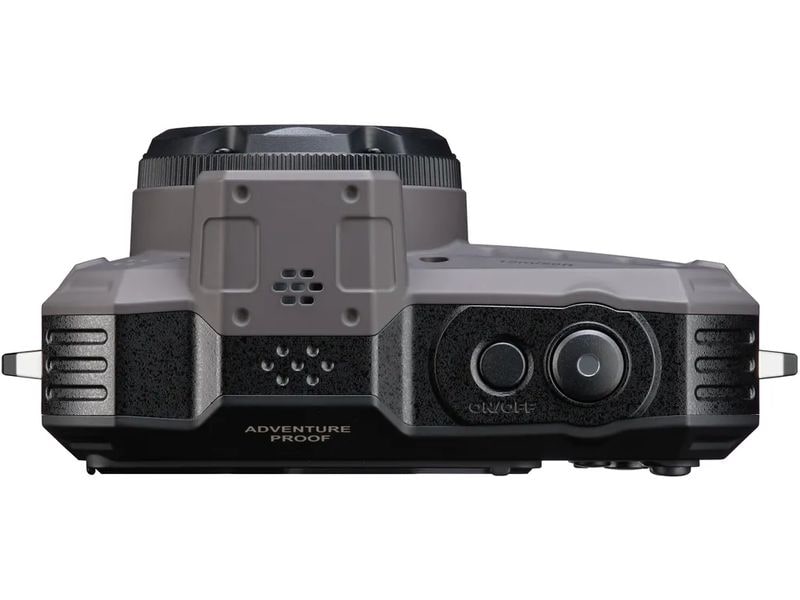 Pentax Unterwasserkamera WG-1000 - Grau Wasserdichte digitale Kompaktkamera der Einstiegsklasse