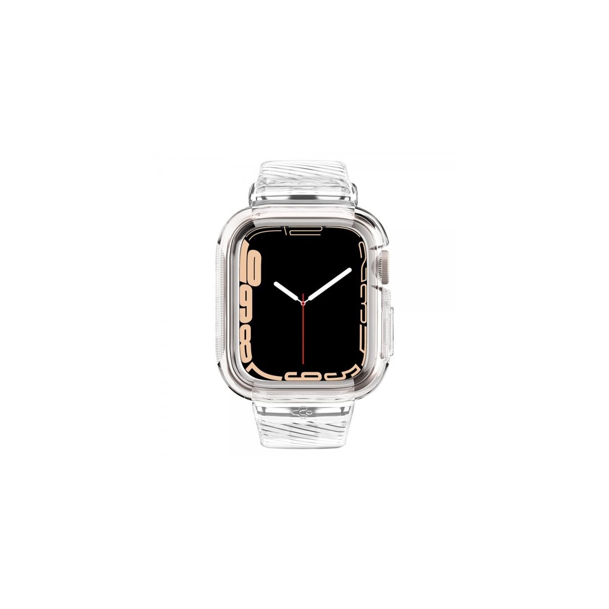 Spigen Apple Watch 40/41mm Deksel Armbånd Liquid Crystal Pro Crystal Clear