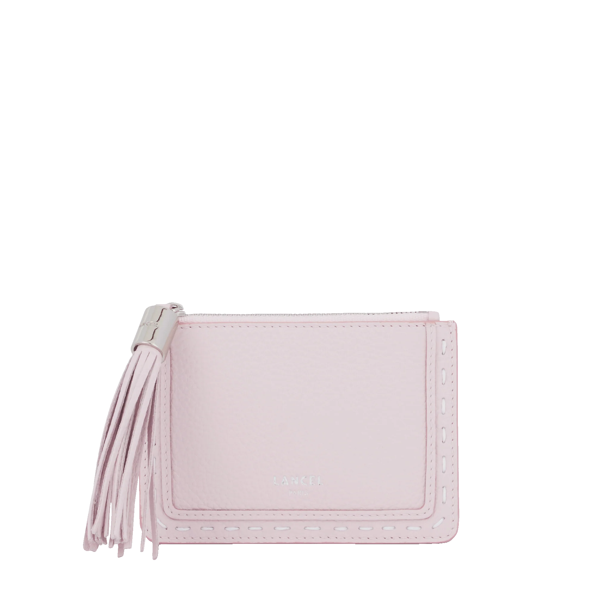Porte-cartes zippé L Premier Flirt de Lancel-Rose dragee