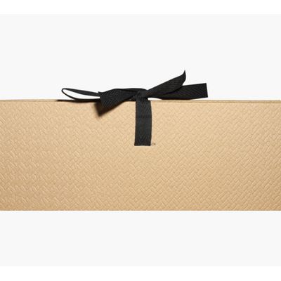Exacompta OfficeByMe - Trieur extensible 18 compartiments A4 - fermeture à ruban - beige