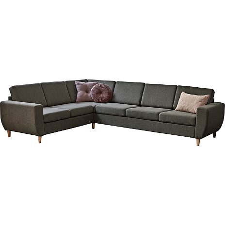 Rom Nordic vendbar hjørnesofa - grøn