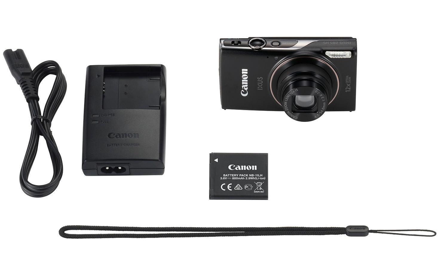 Fotokamera IXUS 285 HS<br>Kompakte Digitalkamera, schwarz