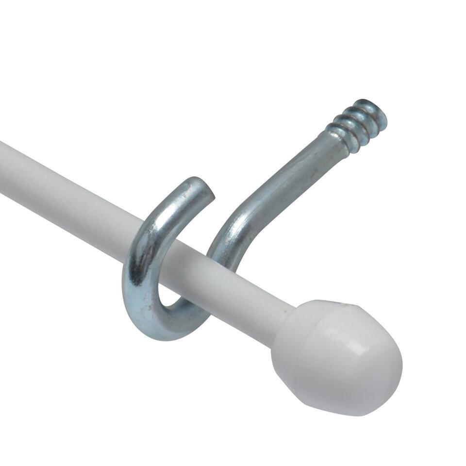 Spiraal/Knop/Haak Wit 250 cm