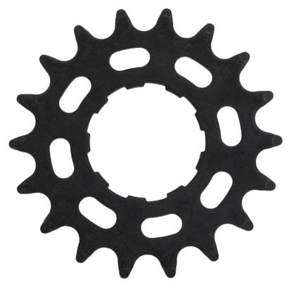 Pignon Acier Excess - Compatibilité Shimano Noir