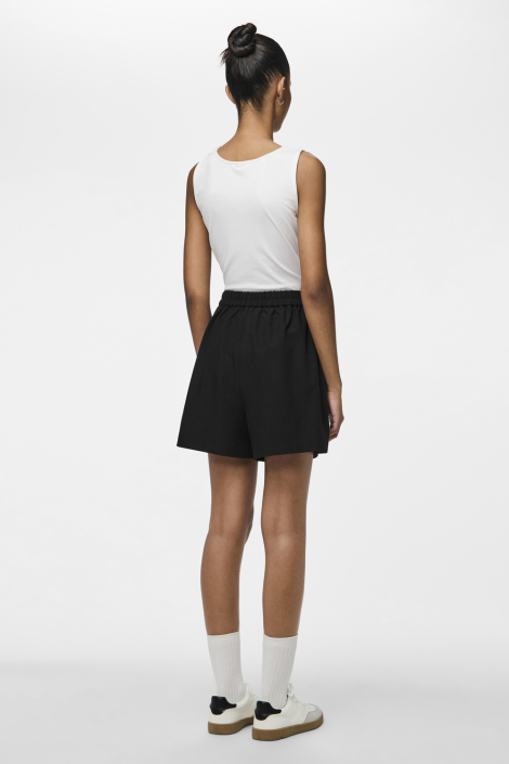 Pieces zwarte dames korte broek