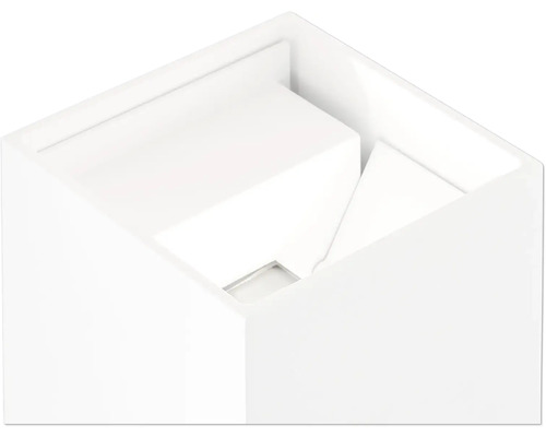 LED buitenwandlamp 6W 500 lm 3000K 10,3x10 cm wit
