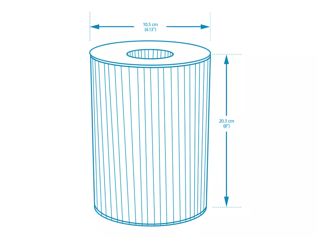 Recharge de filtre à cartouche pour piscine Type A/C