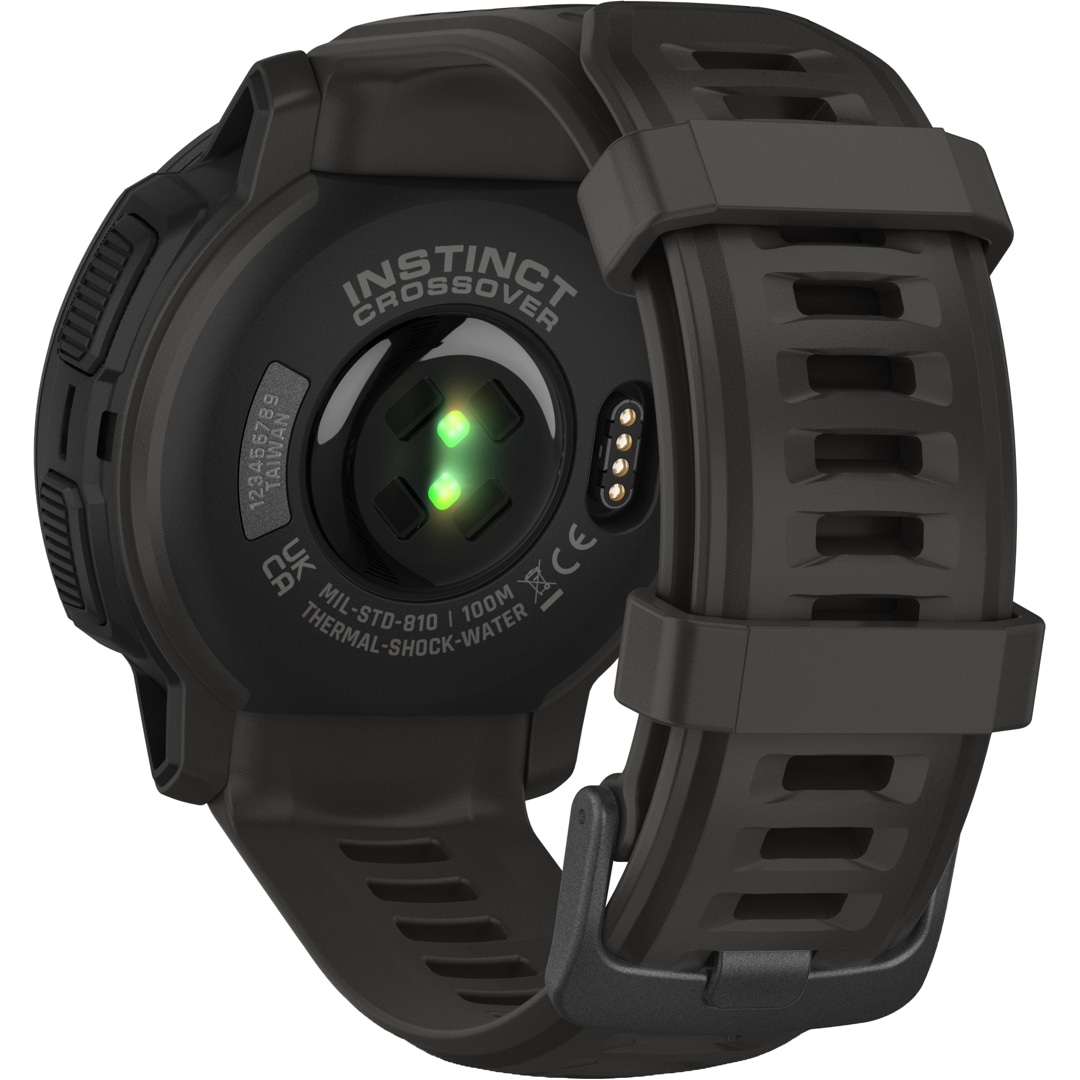 Garmin Instinct Crossover Solar Schiefergrau