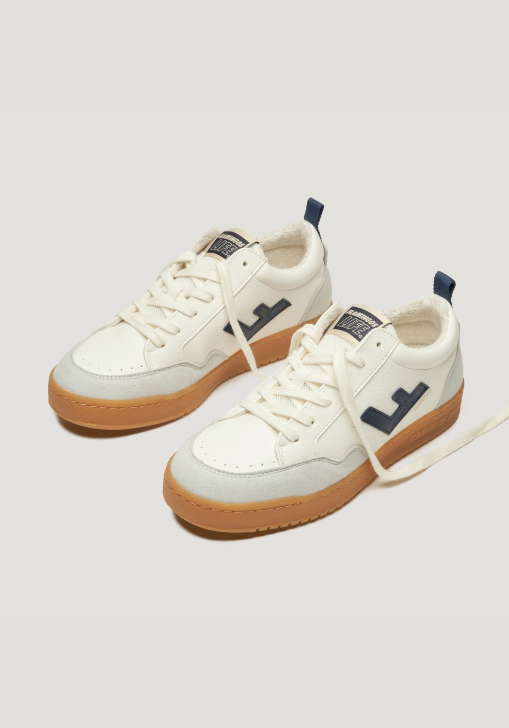 Flamingos Life Sneaker Roland V.10 White Indigo Naturale