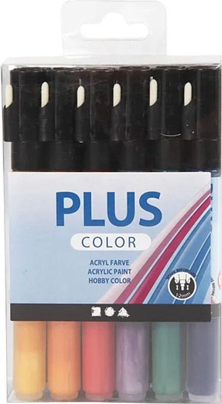 Lakmarker - Assorti - 1-2mm - 18 Stuks - Waterbasis