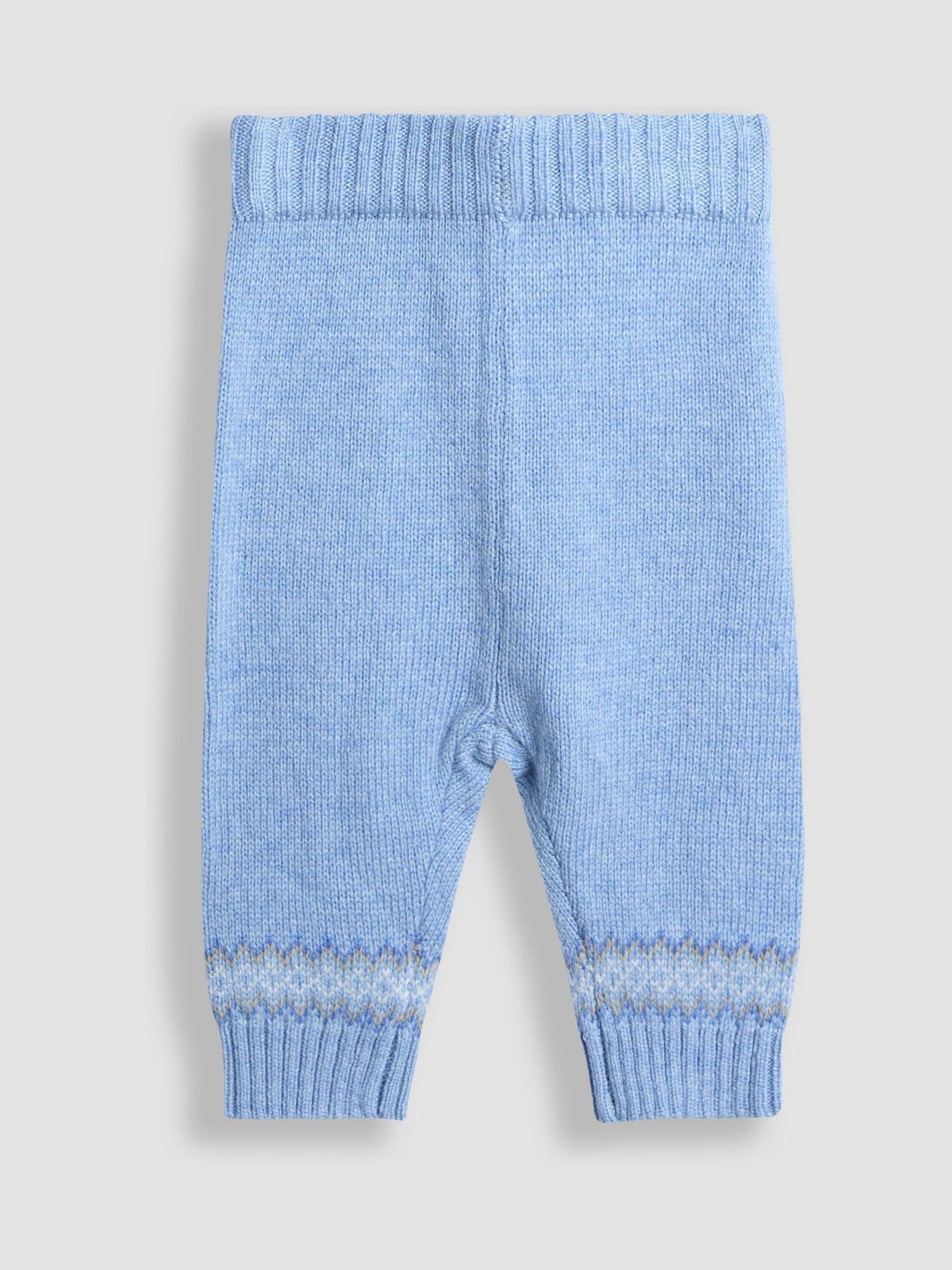 JoJo Maman Bébé Peter Rabbit™ Fairisle Knit Cardigan & Bottom Set