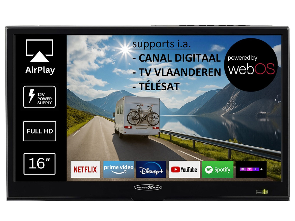Reflexion LEDW16iBT Camping LED televisie