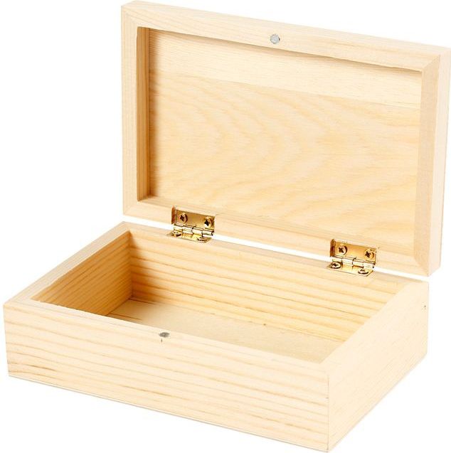 Creativ Company - Sieradendoos - Grenen Hout - Compact - Magnetische Sluiting