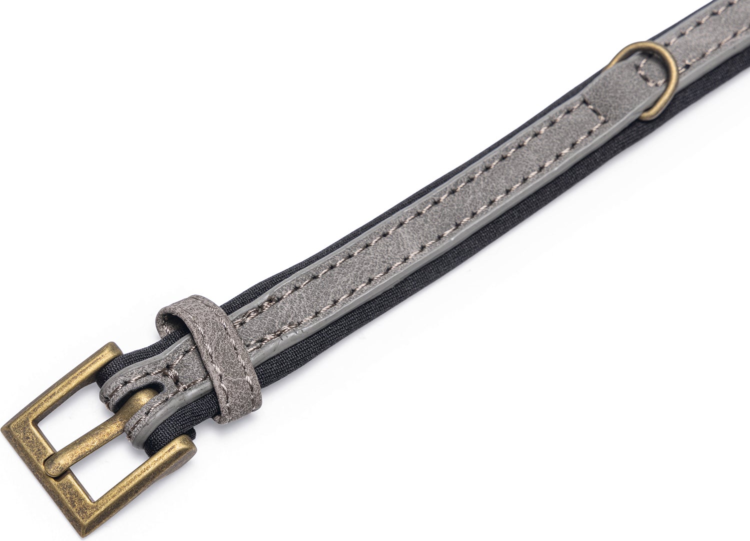 Beeztees hondenhalsband Balacron Ax grijs 21-26 x 1 cm