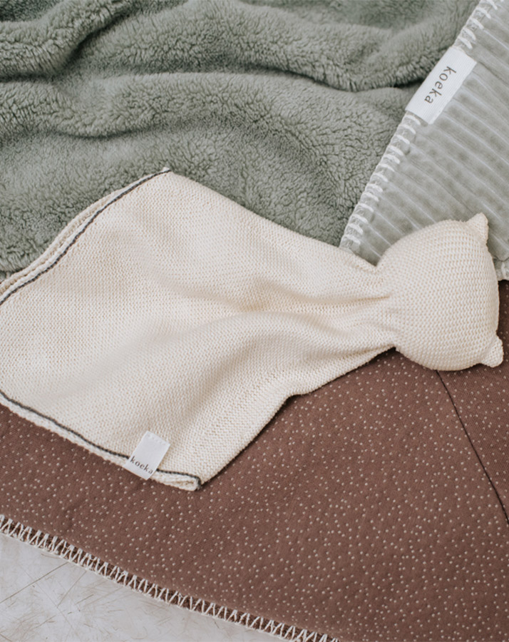Kuscheltuch NANUK in warm white