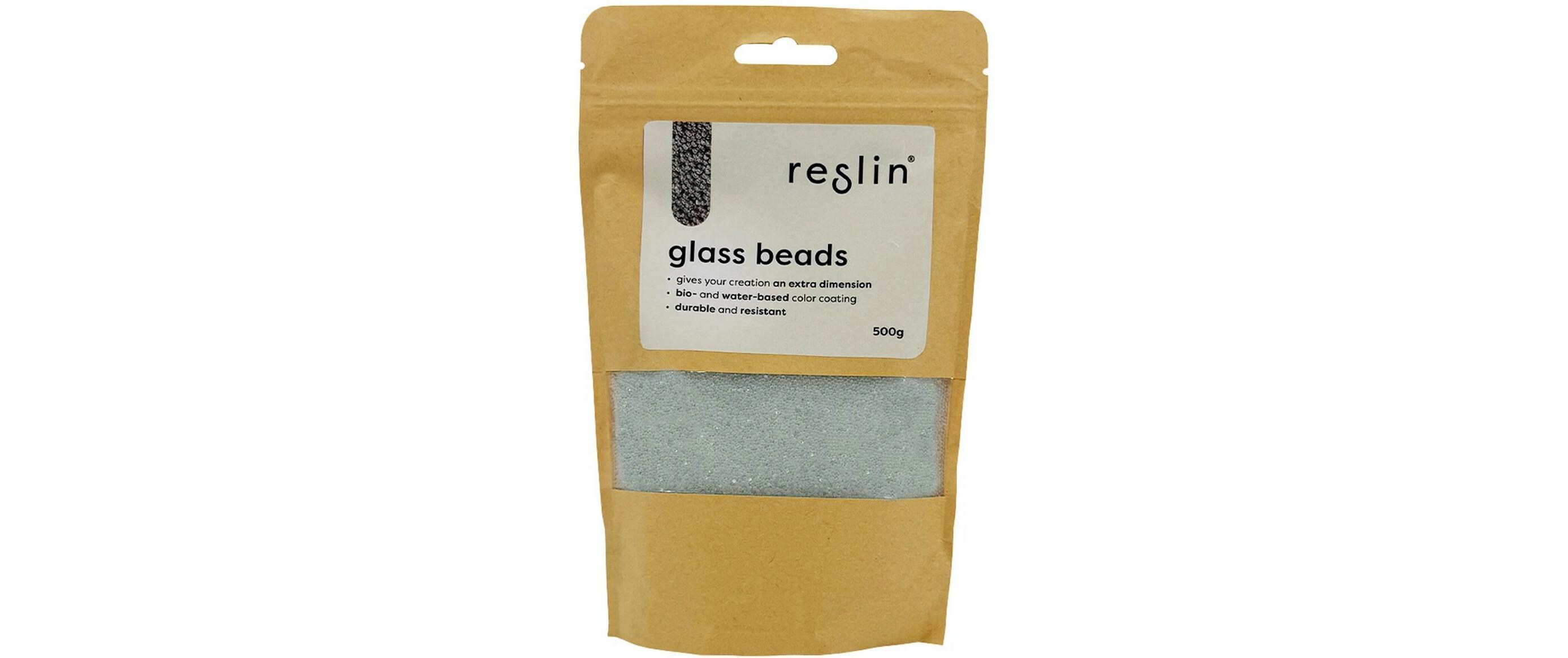 Glasperlen 500 g SilberGlasperlen
