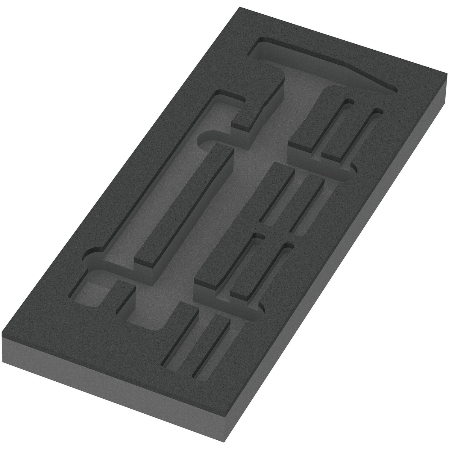 Wera 05137382001 9882 Schuimstof inlegstuk Hamerset 1 - leeg