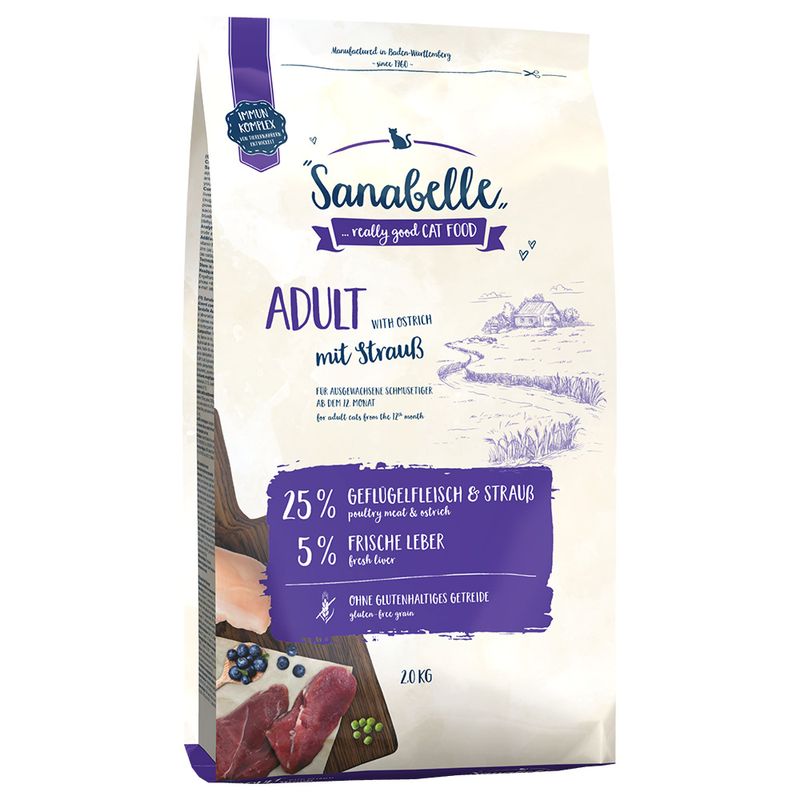 Sanabelle Adult, autruche