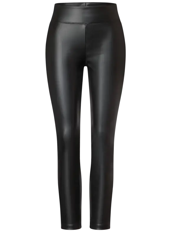 PU Leggings - Black