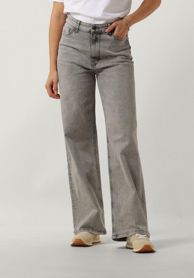 BY-BAR grijze by-bar wide jeans lina mj pant