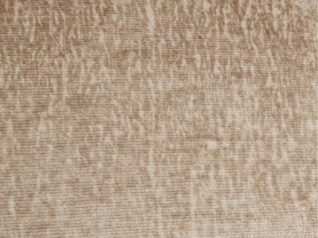 Chaise de bureau - Velours - Beige - Hauteur réglable - NAODY