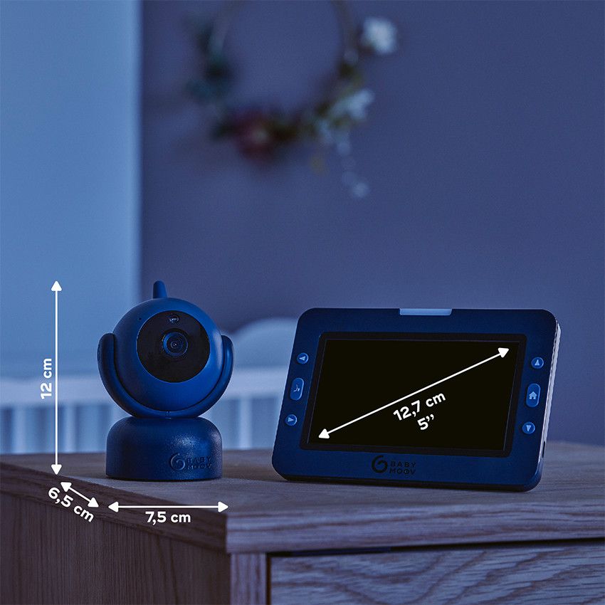 Babyphone vidéo Yoo Master Plus 360° - Ecru