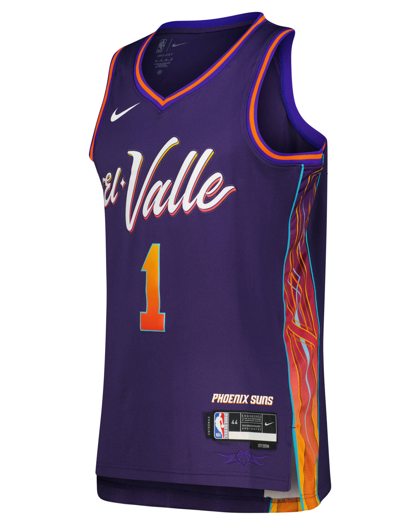 Nike| Herren Basketballtrikot NBA DEVIN BOOKER PHOENIX SUNS CITY EDITION
