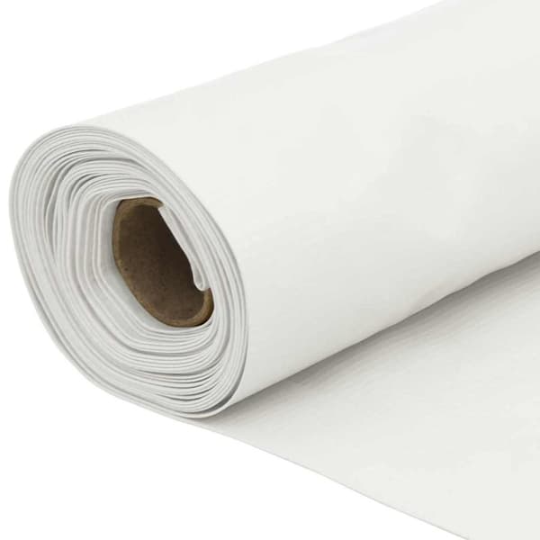 vidaXL Balkongskjerm hvit 400x75 cm PVC