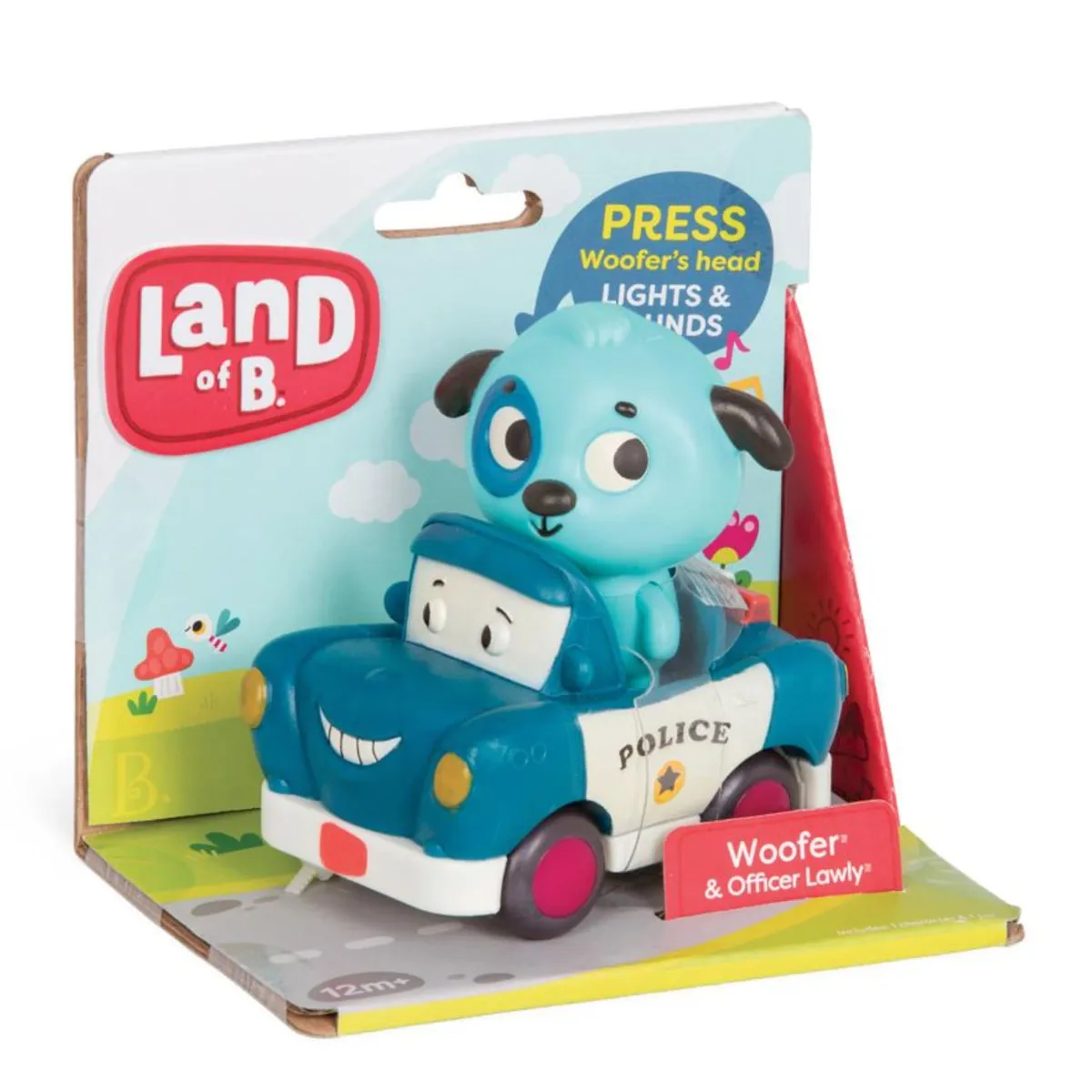 B Baby Woofer & Officier Voiture Lumières et Sons