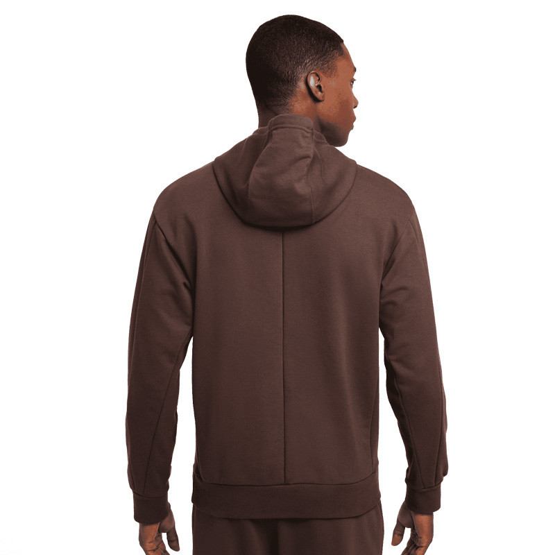 Sweat capuche homme Nike Court Dri-Fit Heritage marron